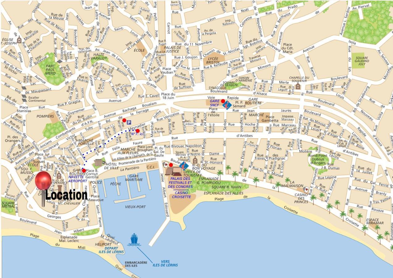 Maisonnette Studio Bas Suquet, Proche Plage Et Palais Cannes Exterior foto